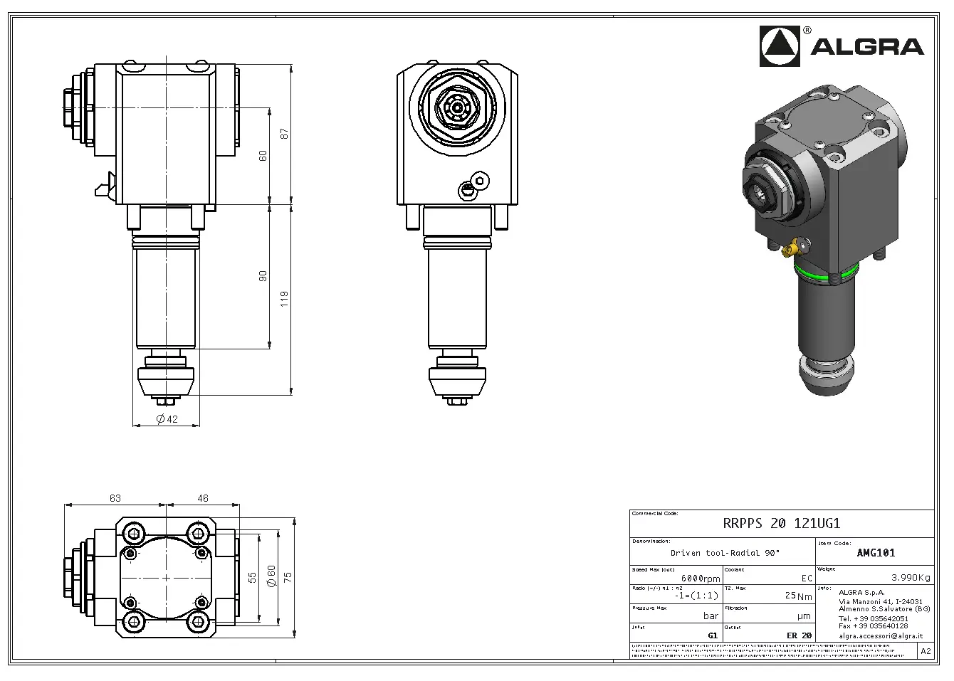 Produktfoto 1 von RRPPS 20 121UG1
