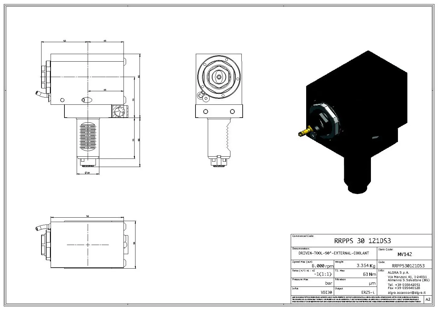 Produktfoto 1 von RRPPS 30 121DS3