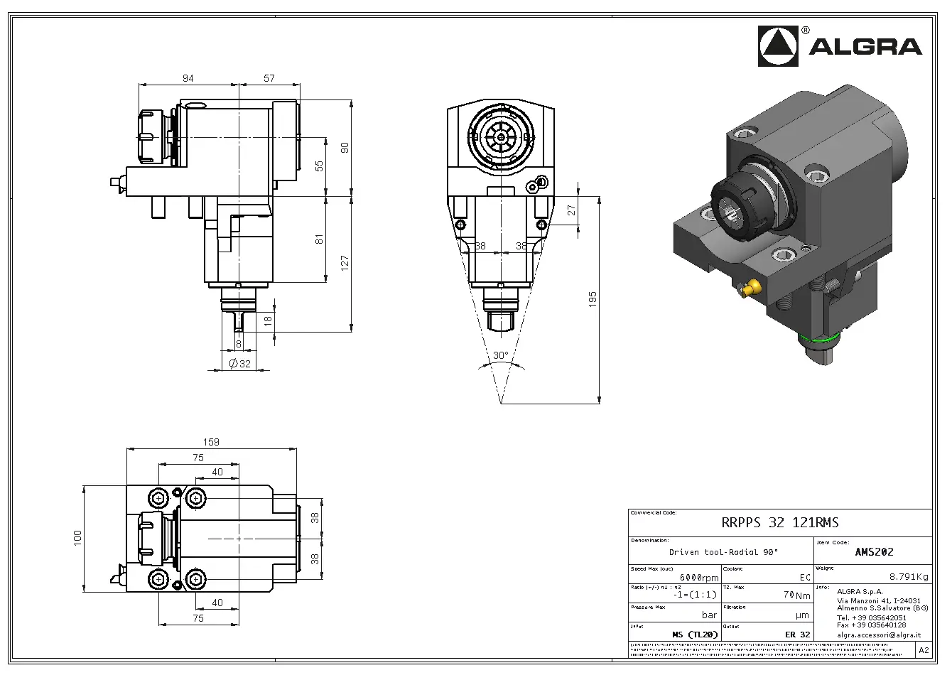 Produktfoto 1 von RRPPS 32 121RMS