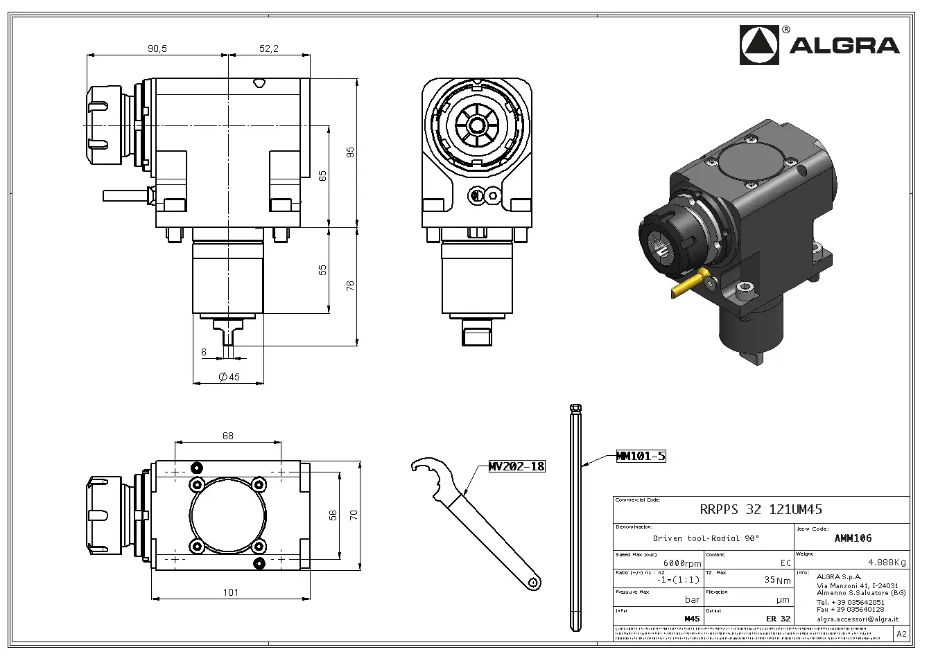 Produktfoto 1 von RRPPS 32 121UM45