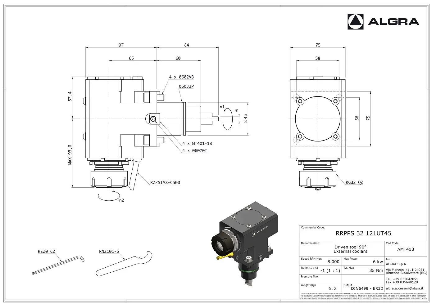 Produktfoto 1 von RRPPS 32 121UT45