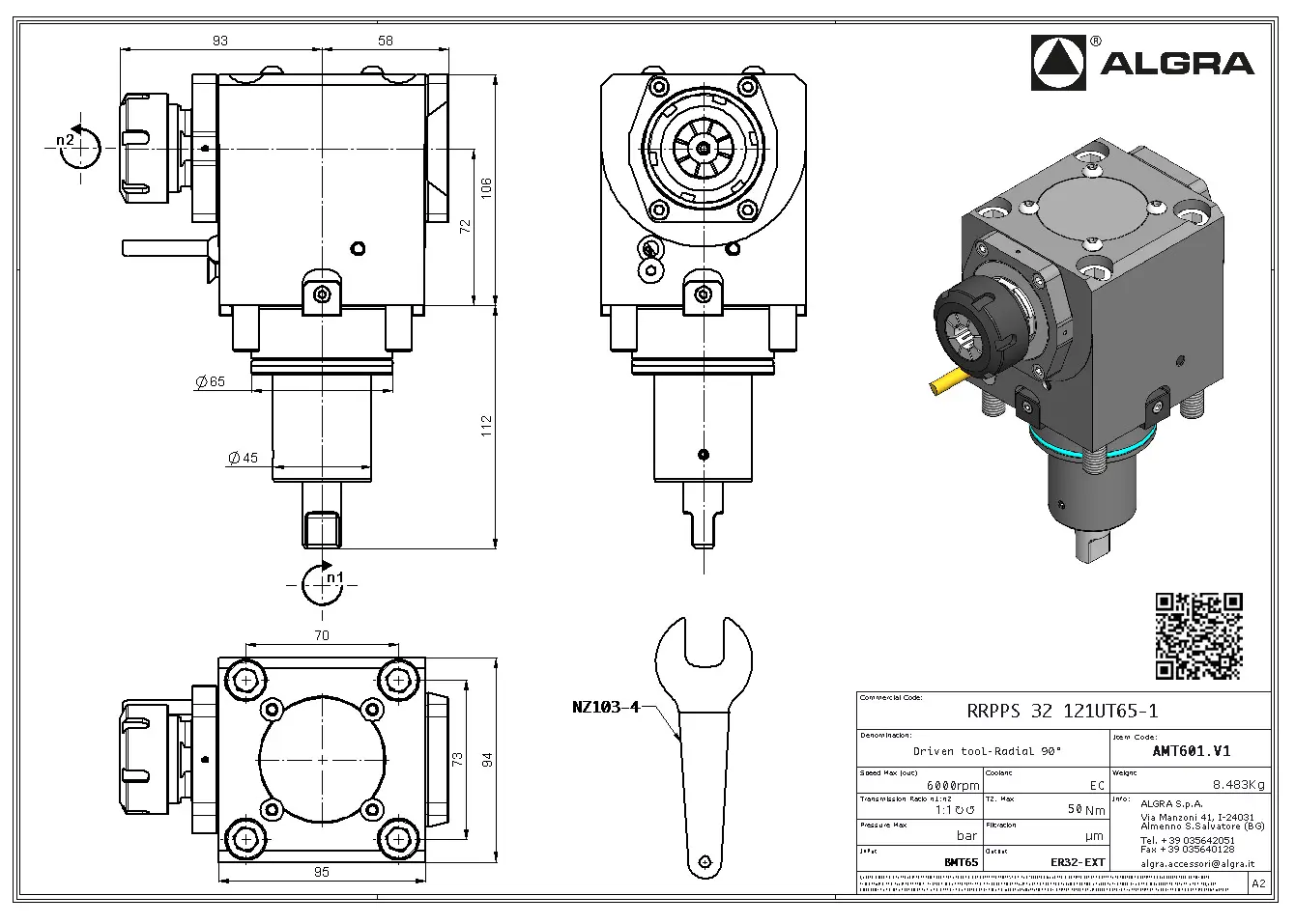 Produktfoto 1 von RRPPS 32 121UT65-1