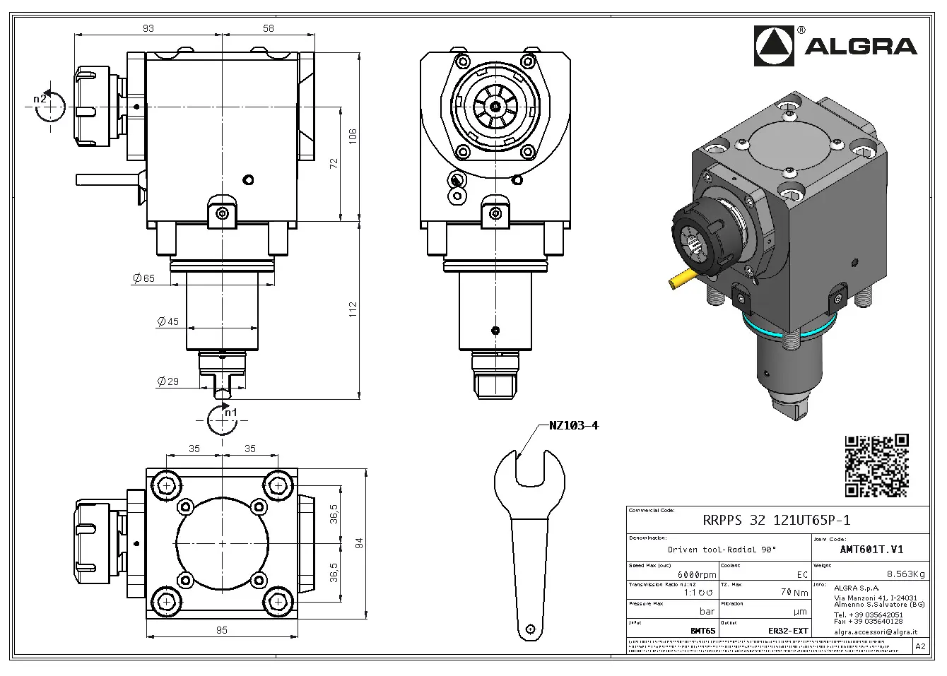 Produktfoto 1 von RRPPS 32 121UT65P-1