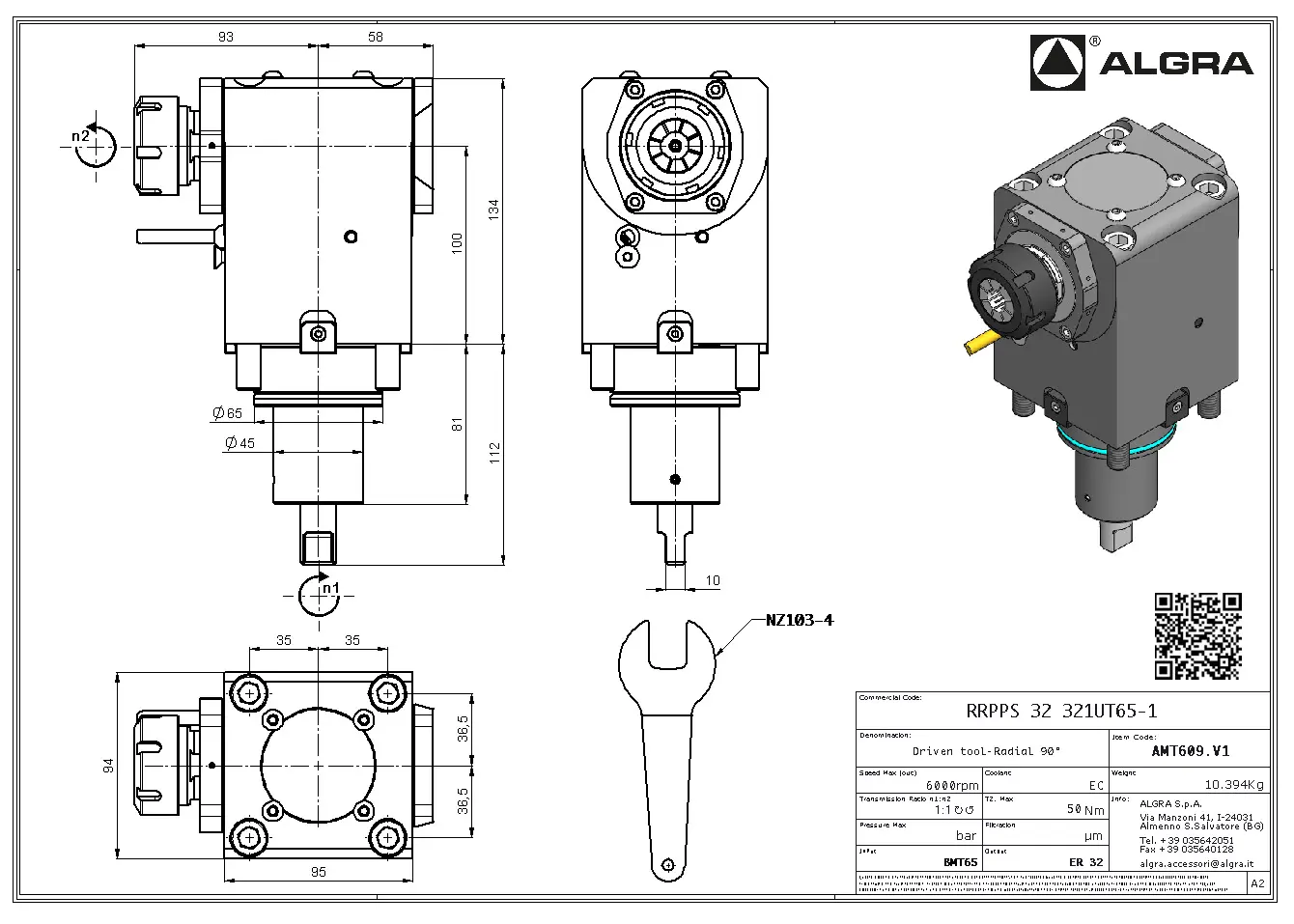 Produktfoto 1 von RRPPS 32 321UT65-1