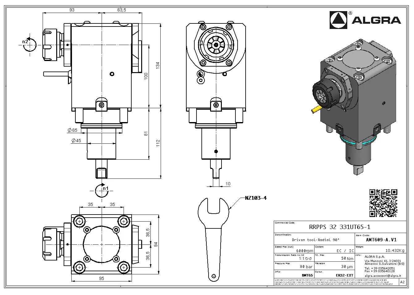 Produktfoto 1 von RRPPS 32 331UT65-1