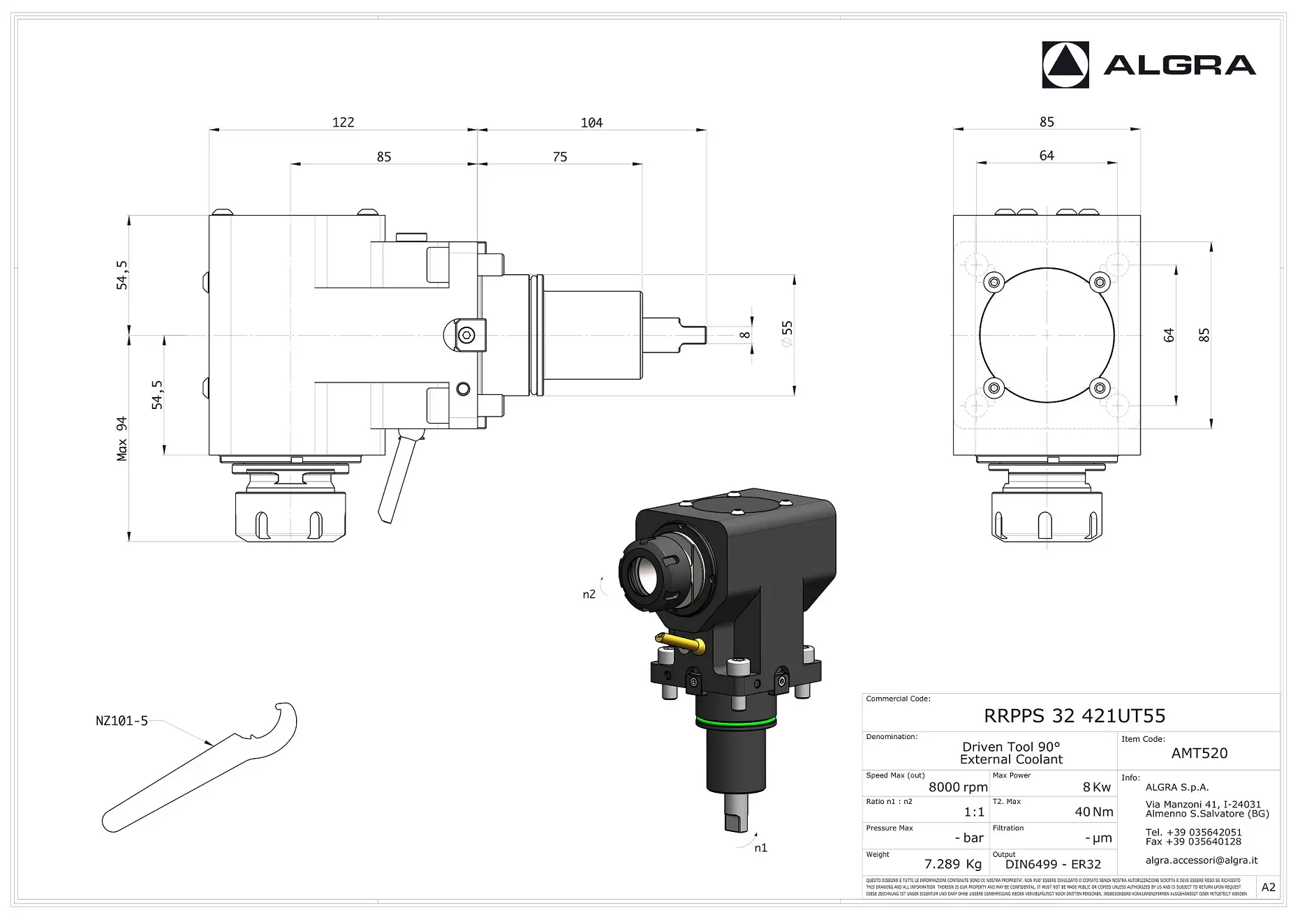 Produktfoto 1 von RRPPS 32 421UT55