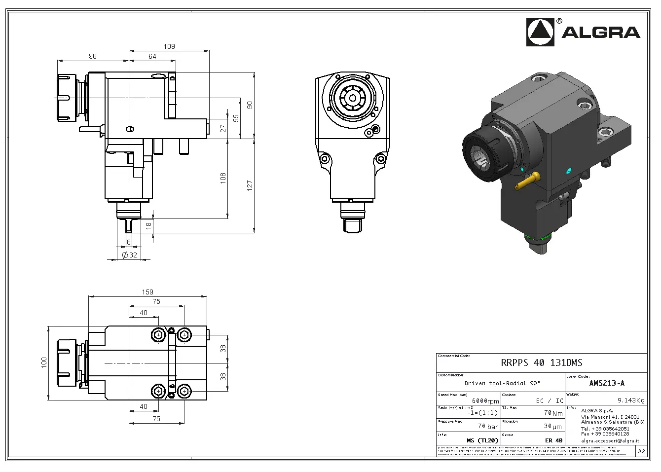 Produktfoto 1 von RRPPS 40 131DMS