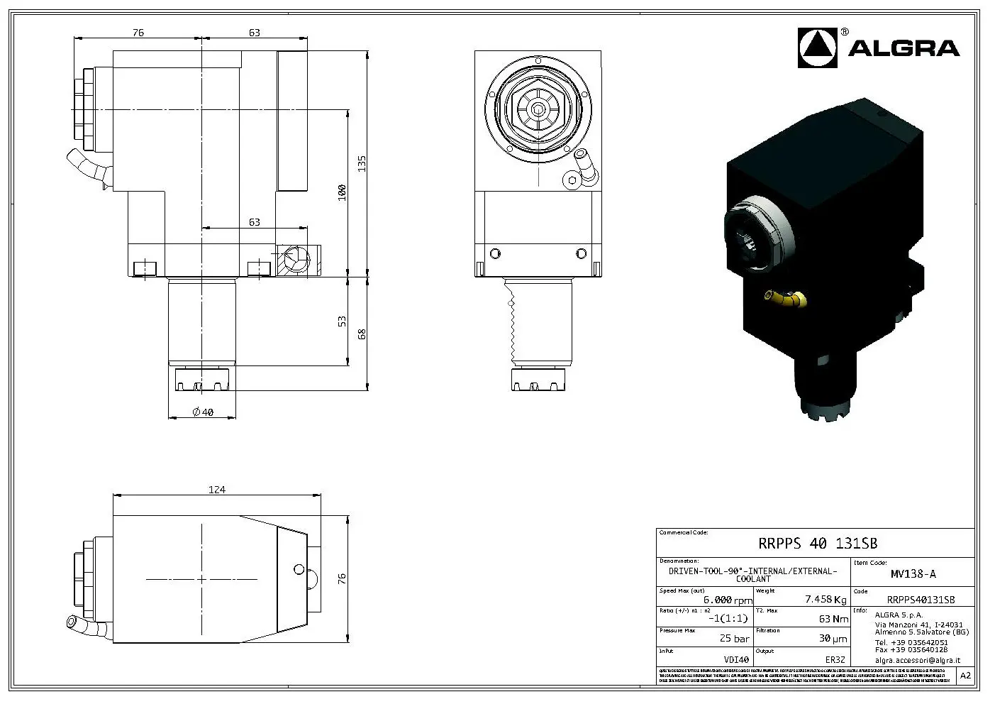 Produktfoto 1 von RRPPS 40 131SB