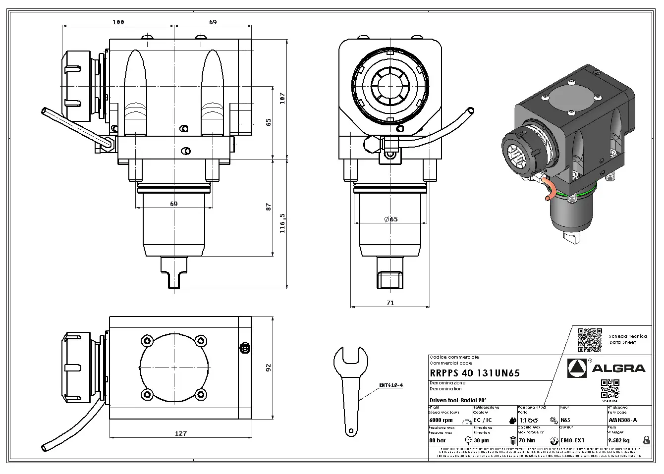 Produktfoto 1 von RRPPS 40 131UN65