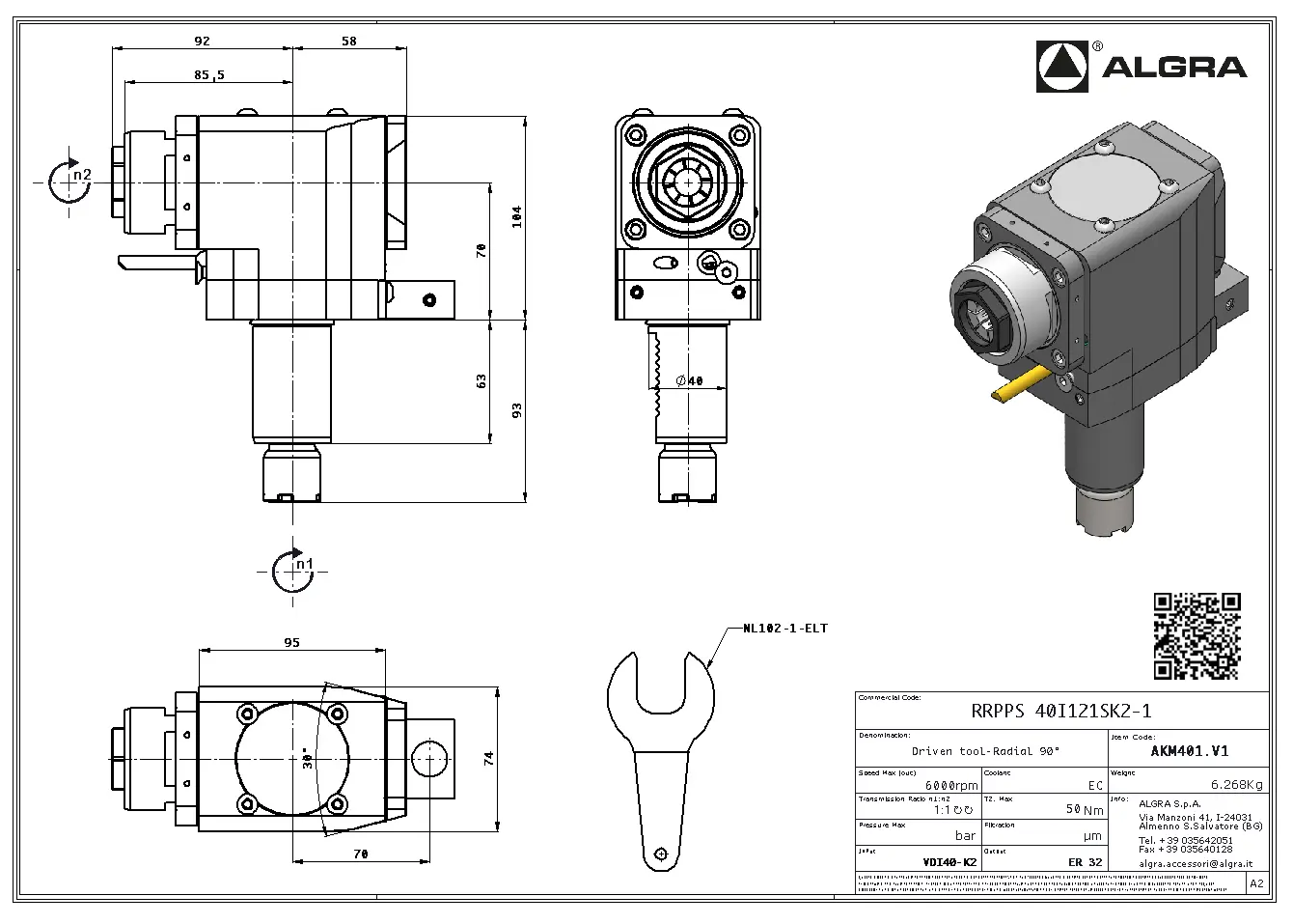 Produktfoto 1 von RRPPS 40I121SK2-1