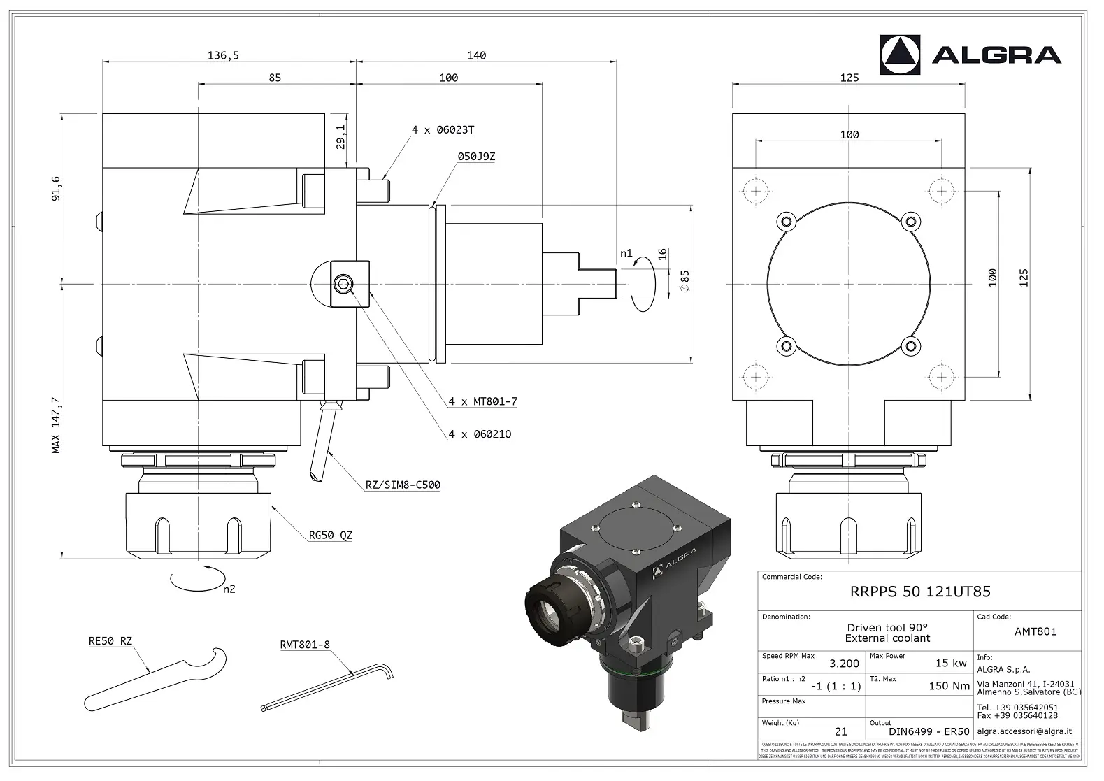 Produktfoto 1 von RRPPS 50 121UT85