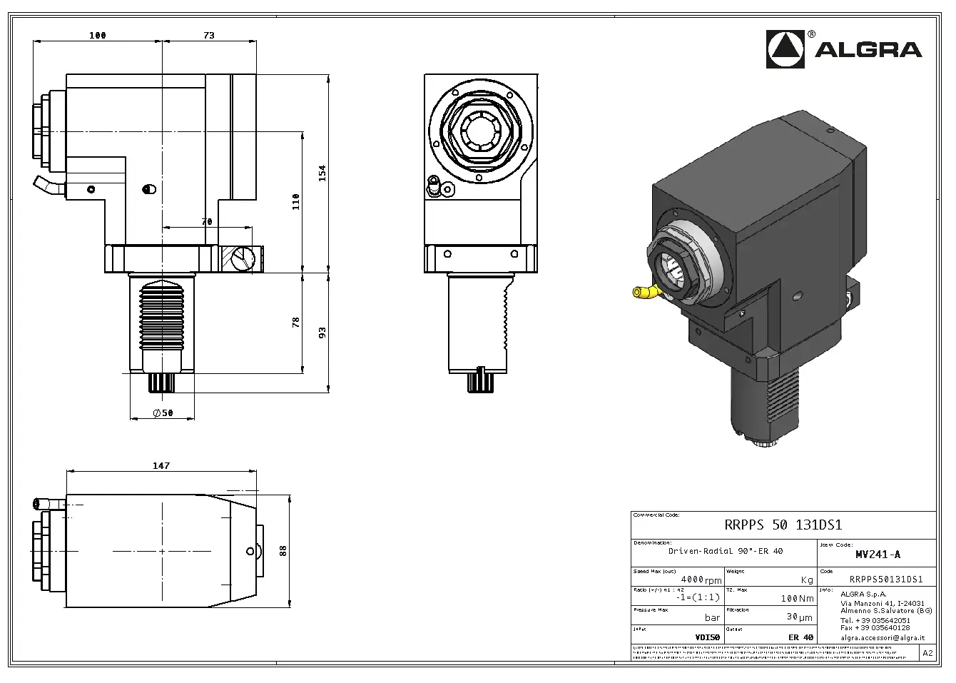 Produktfoto 1 von RRPPS 50 131DS1