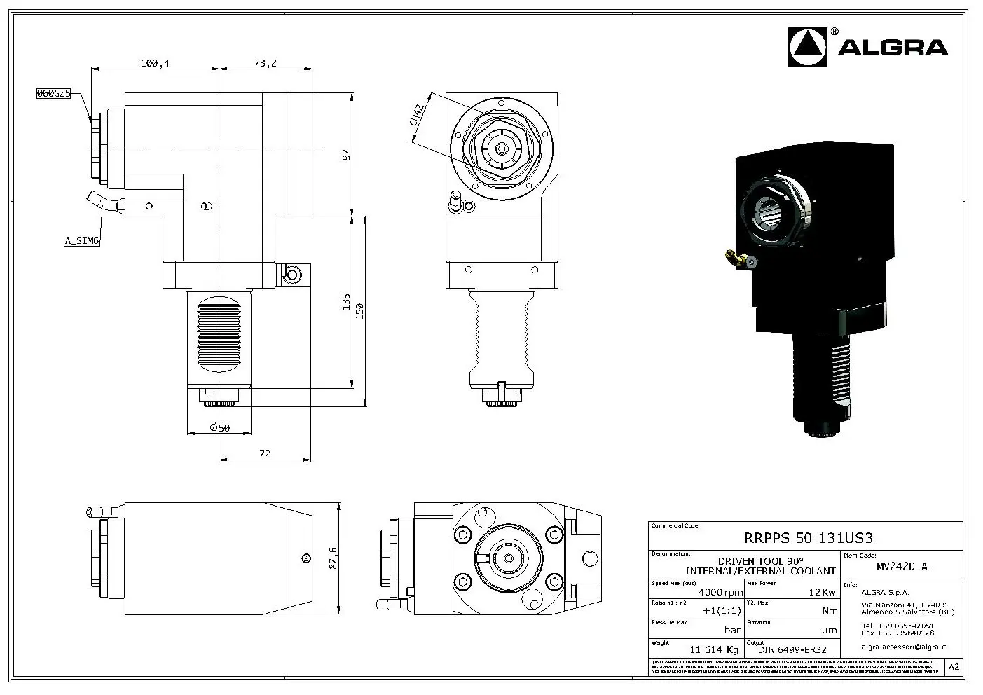 Produktfoto 1 von RRPPS 50 131US3