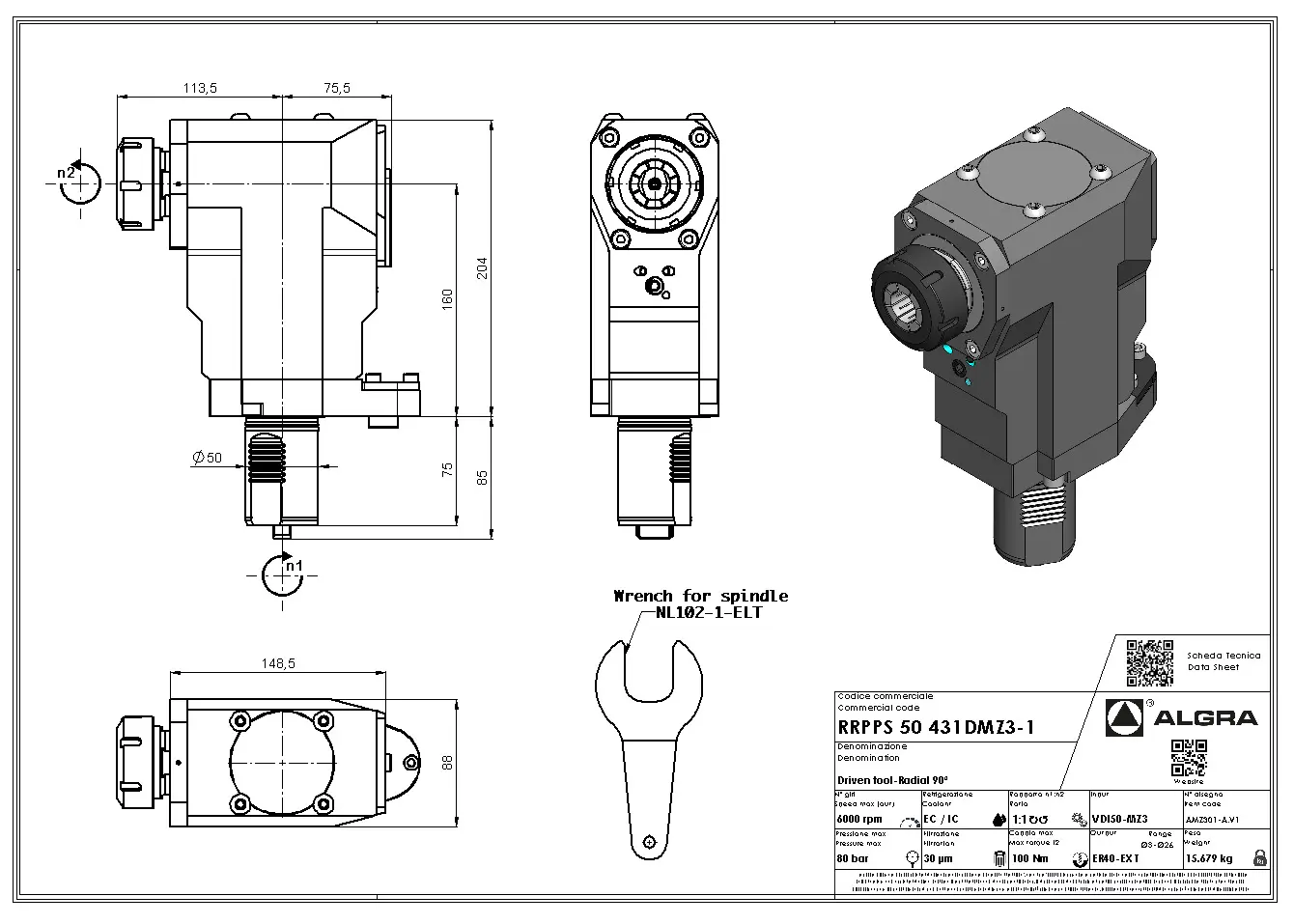 Produktfoto 1 von RRPPS 50 431DMZ3-1
