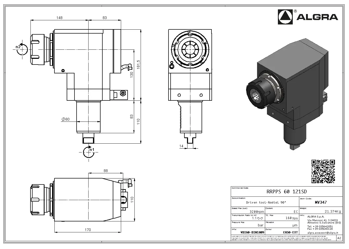 Produktfoto 1 von RRPPS 60 121SD
