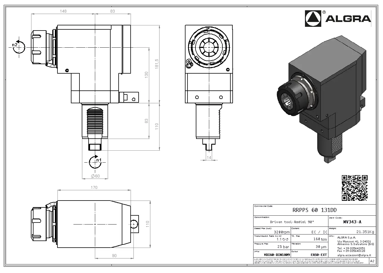 Produktfoto 1 von RRPPS 60 131DD