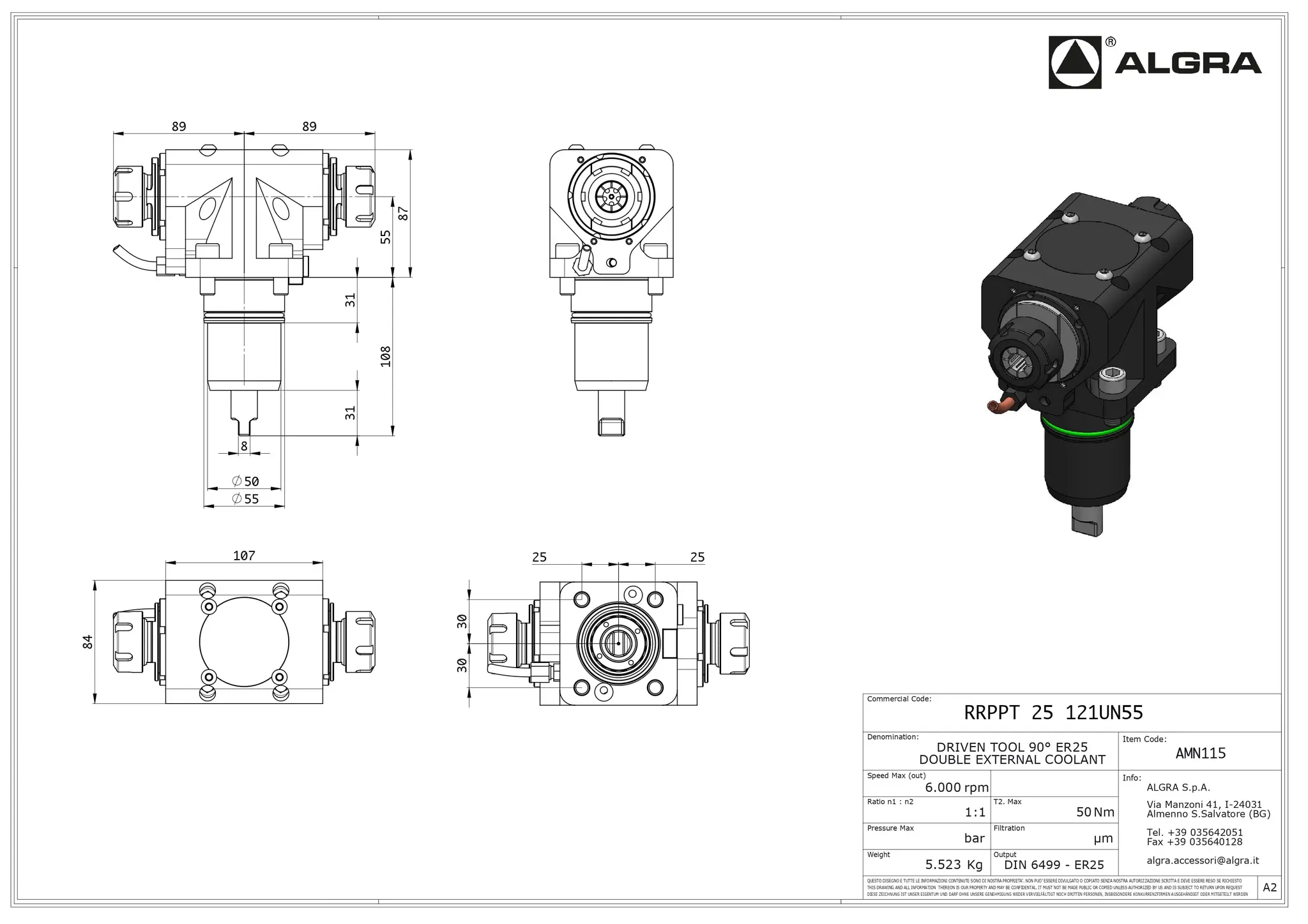 Produktfoto 1 von RRPPT 25 121UN55