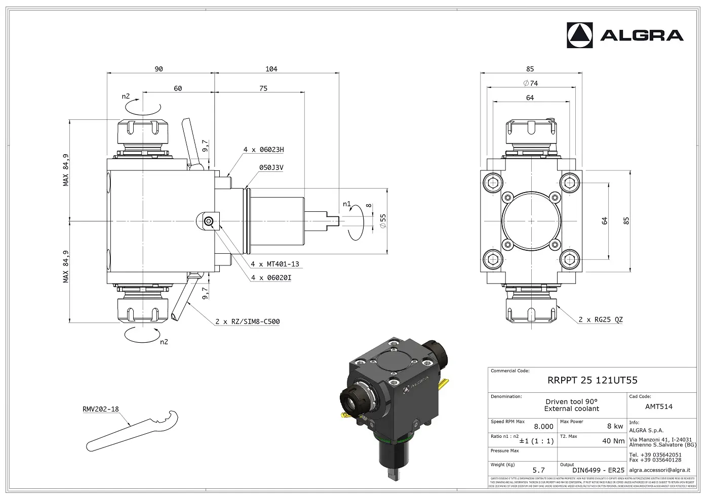 Produktfoto 1 von RRPPT 25 121UT55