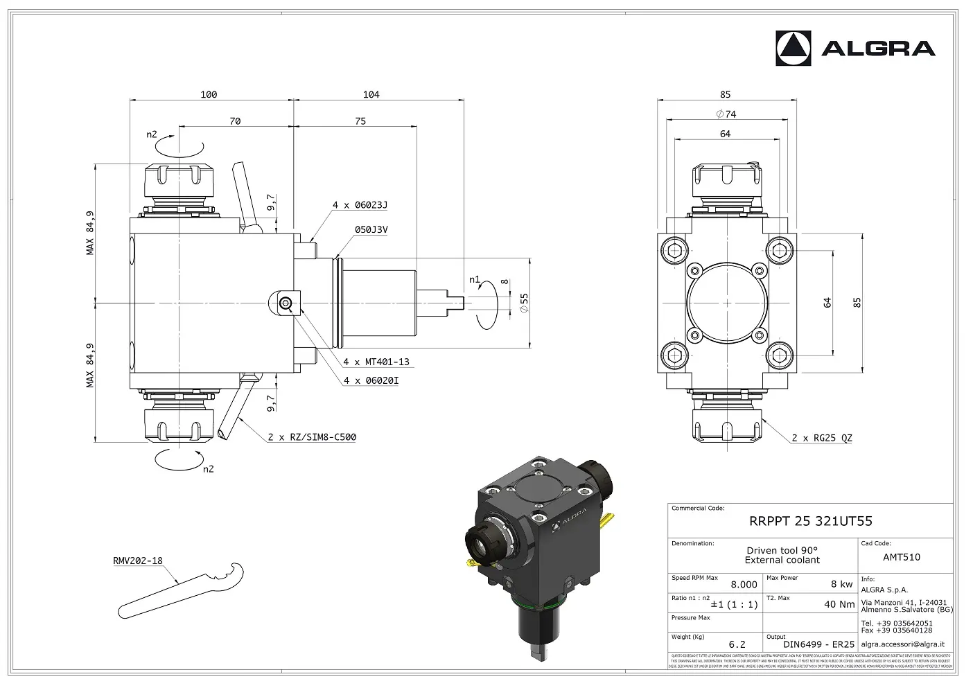 Produktfoto 1 von RRPPT 25 321UT55