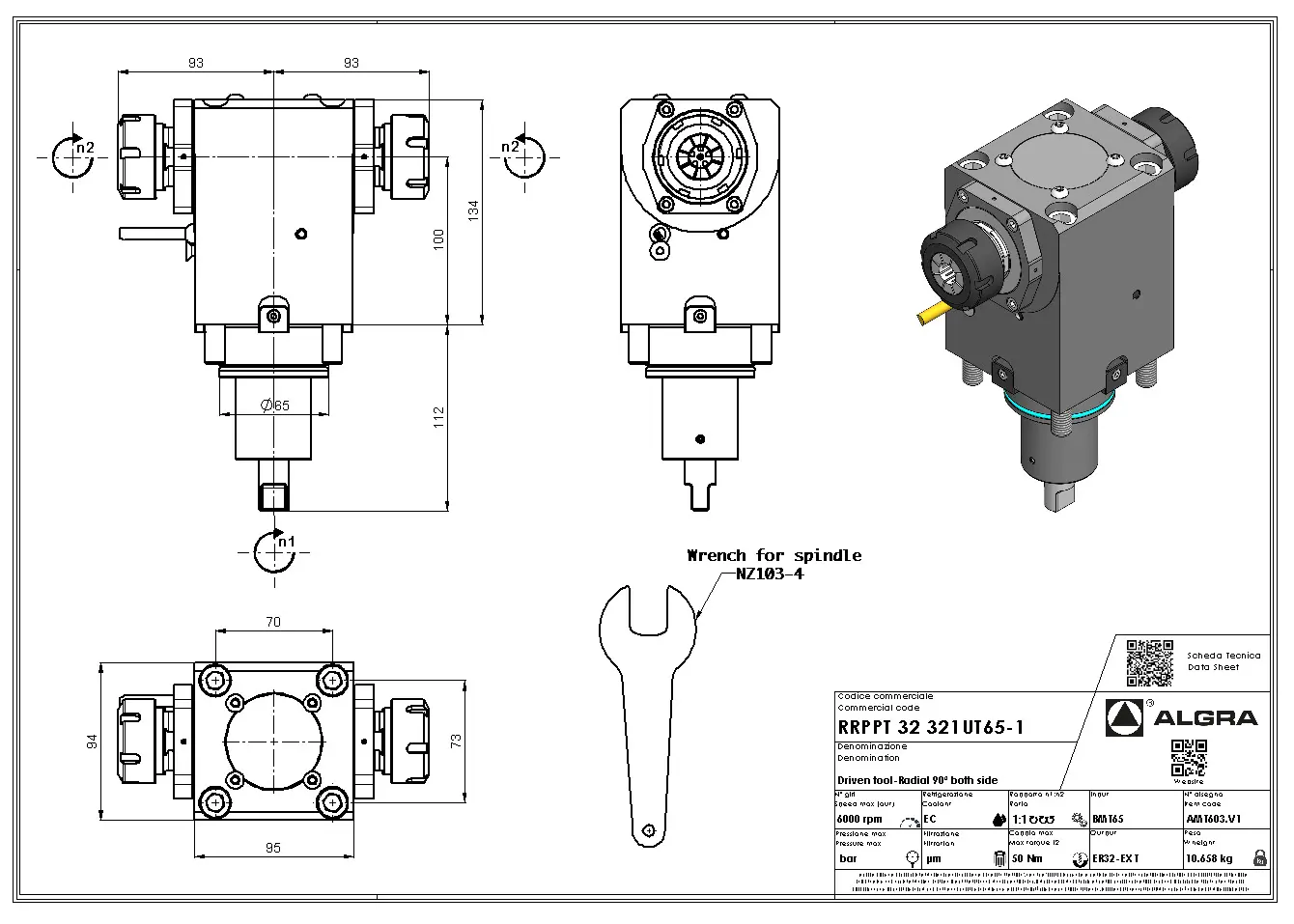 Produktfoto 1 von RRPPT 32 321UT65-1