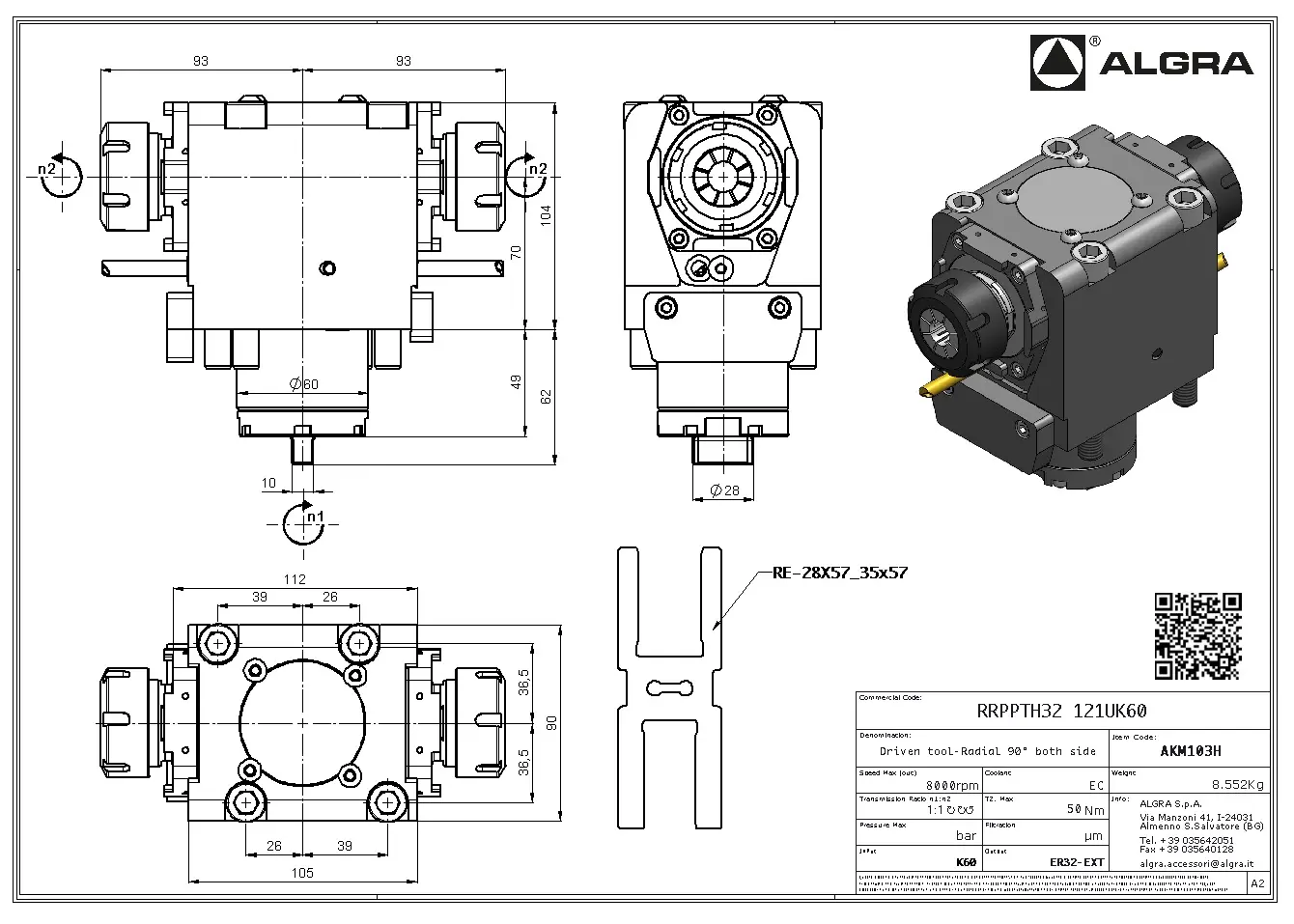 Produktfoto 1 von RRPPTH32 121UK60