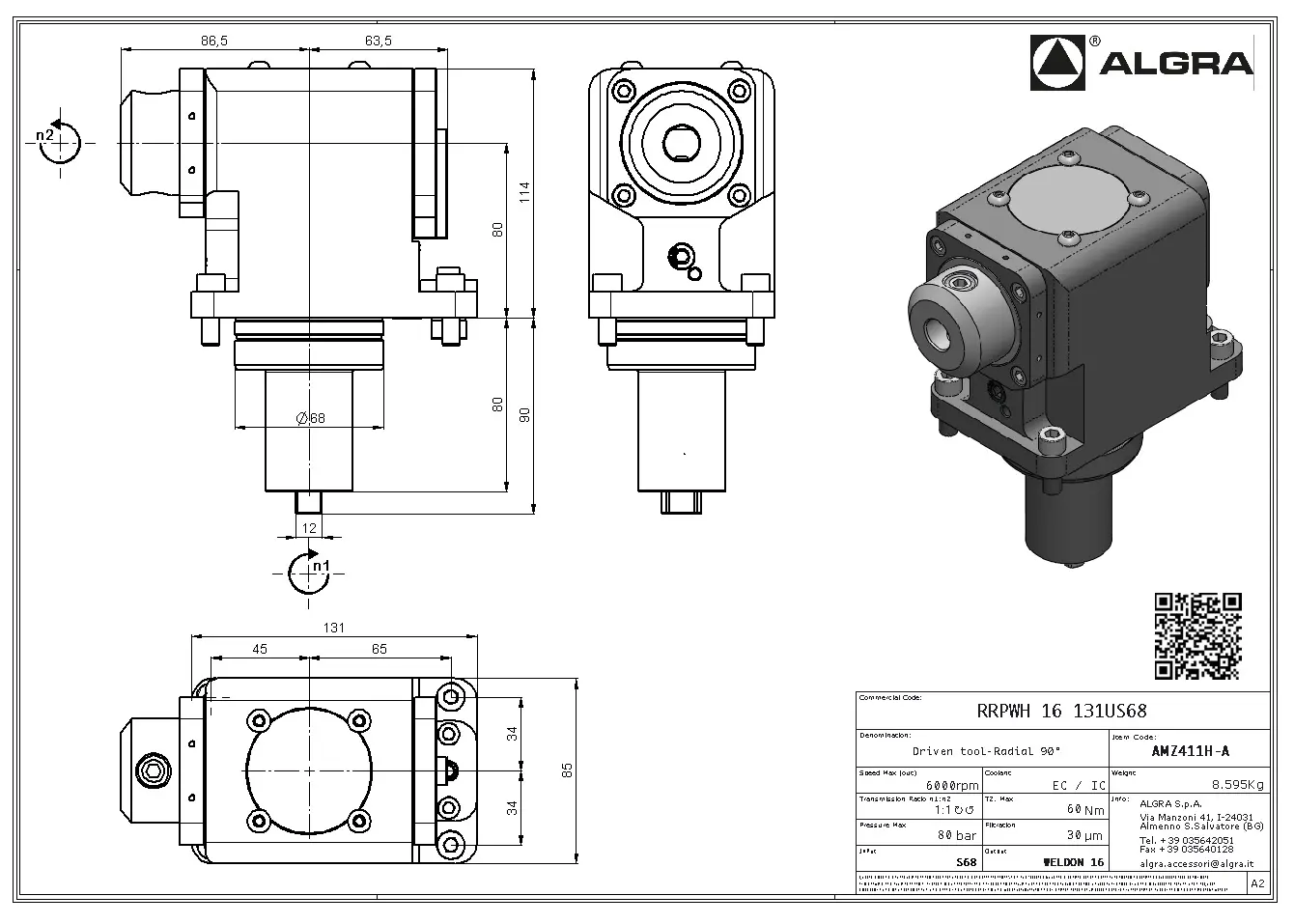 Produktfoto 1 von RRPWH 16 131US68
