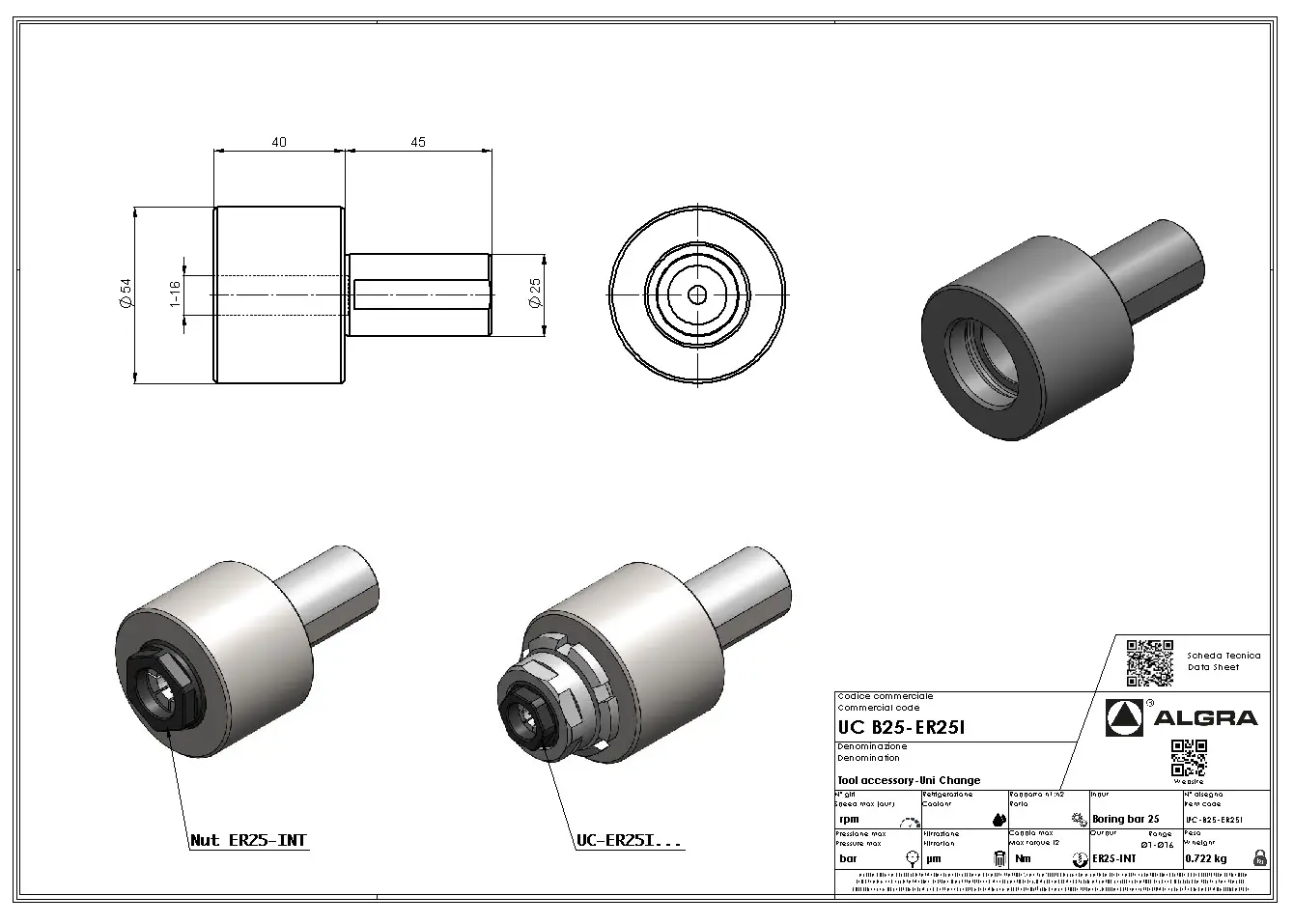 Produktfoto 1 von UC B25-ER25I