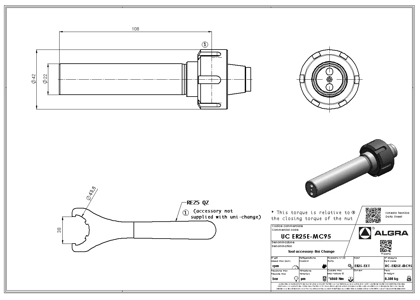 Produktfoto 1 von UC ER25E-MC95