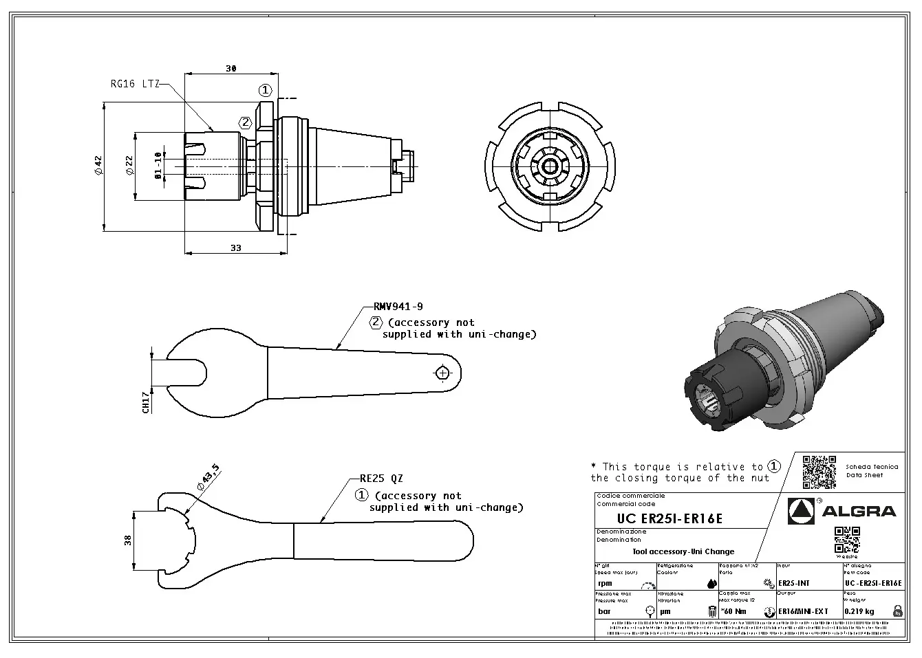 UC ER25I-ER16E