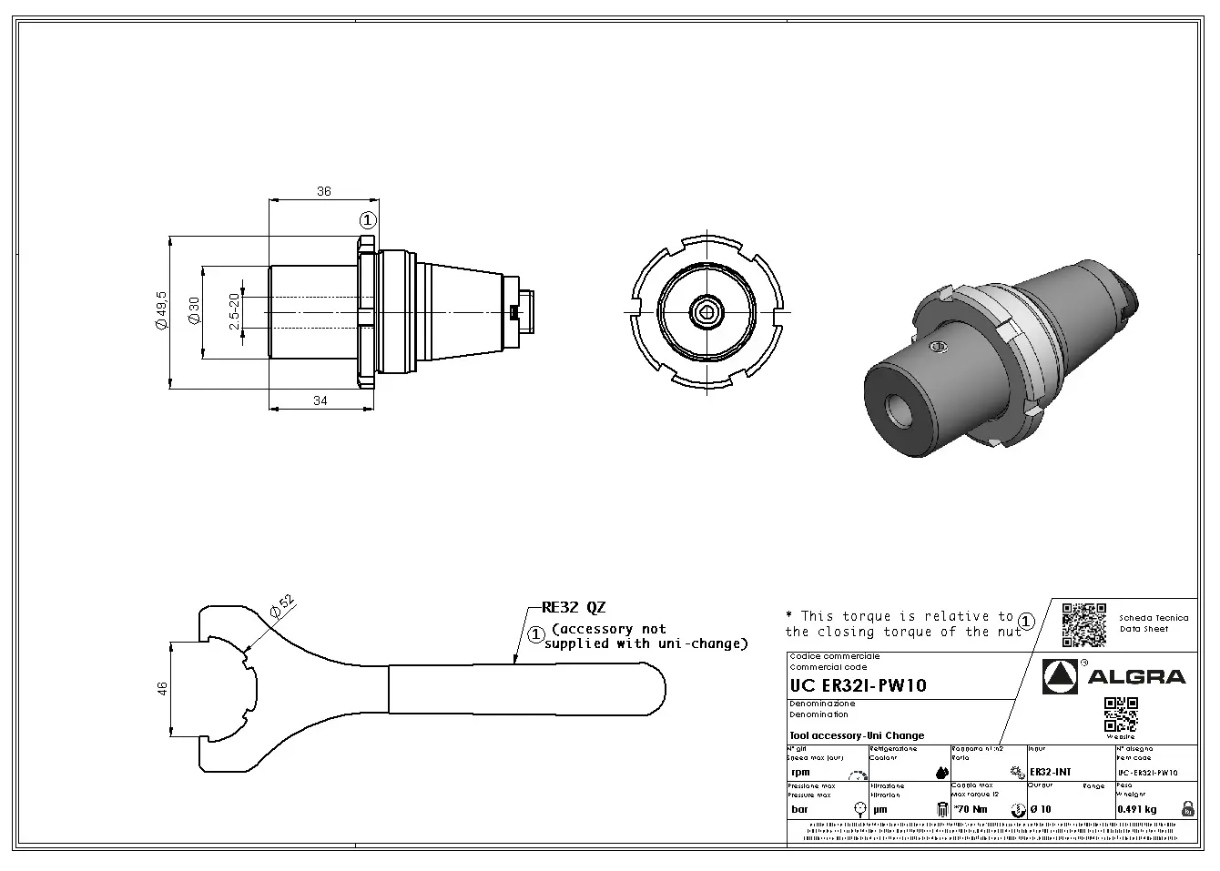Produktfoto 1 von UC ER32I-PW10