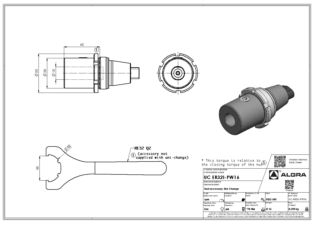 Produktfoto 1 von UC ER32I-PW16