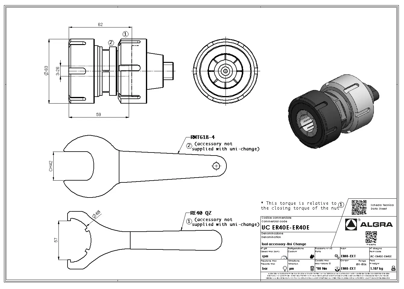 Produktfoto 1 von UC ER40E-ER40E