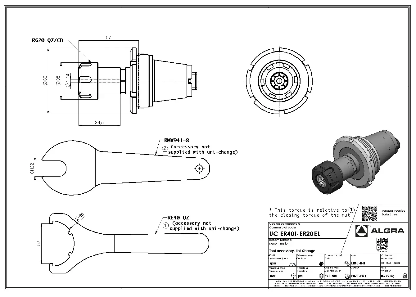 Produktfoto 1 von UC ER40I-ER20EL