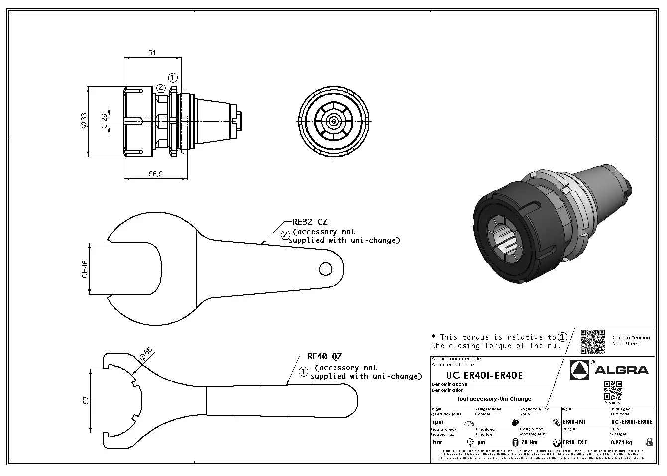 Produktfoto 1 von UC ER40I-ER40E