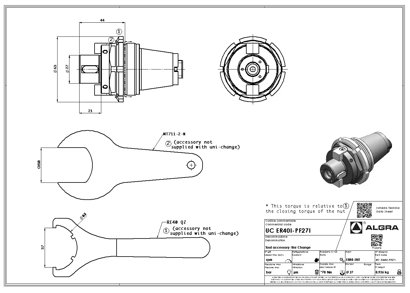 Produktfoto 1 von UC ER40I-PF27I