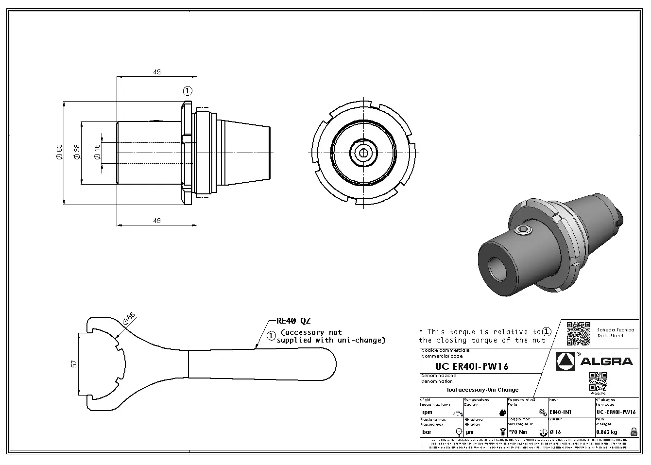 Produktfoto 1 von UC ER40I-PW16