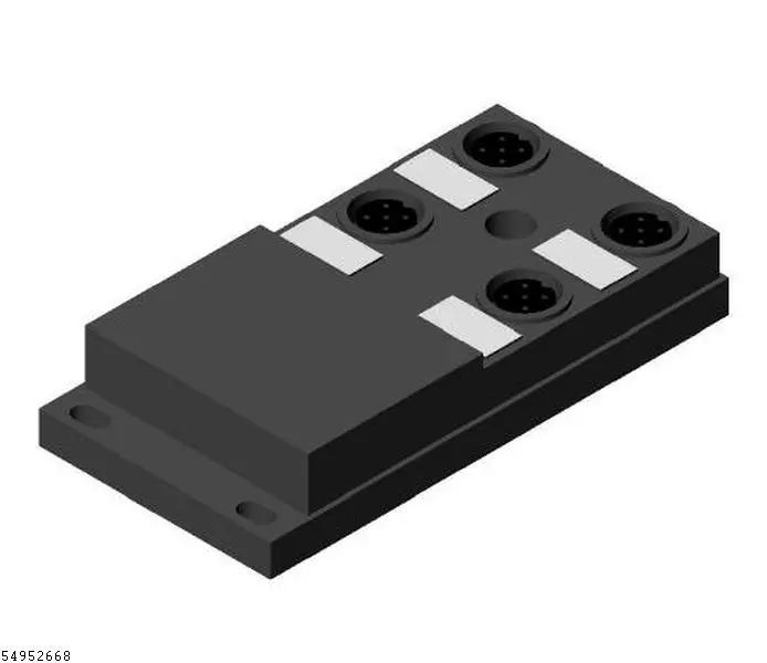 Produktfoto 1 von VERTEILER 4-FACH 5-POL./M12X1