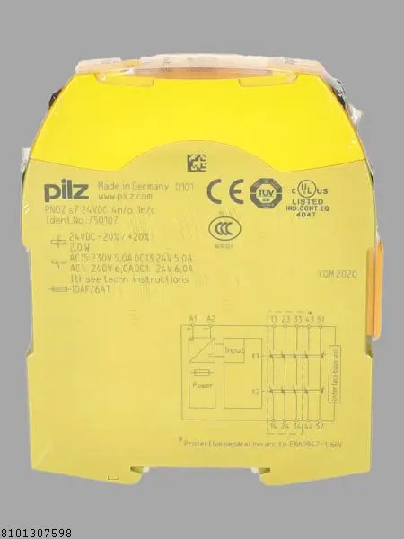 Produktfoto 1 von Erweiterungsblock PNOZ s7, 24V DC