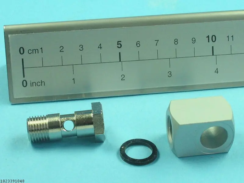 Produktfoto 1 von W-Schwenkverteiler G1/4 CuZn vni/Al elox