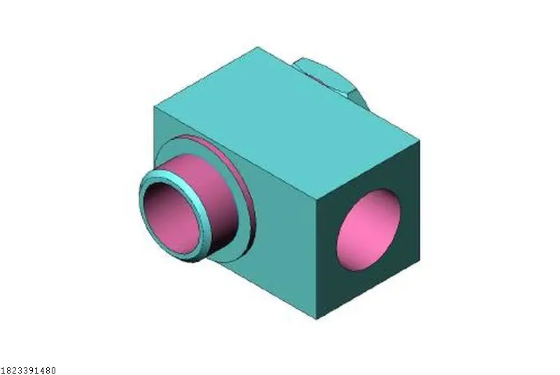 Produktfoto 1 von W-Schwenkverteiler G1/2 CuZn vni/Al elox