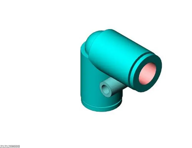 Produktfoto 1 von W-Verbindung DN8 PBT/POM/nrSt