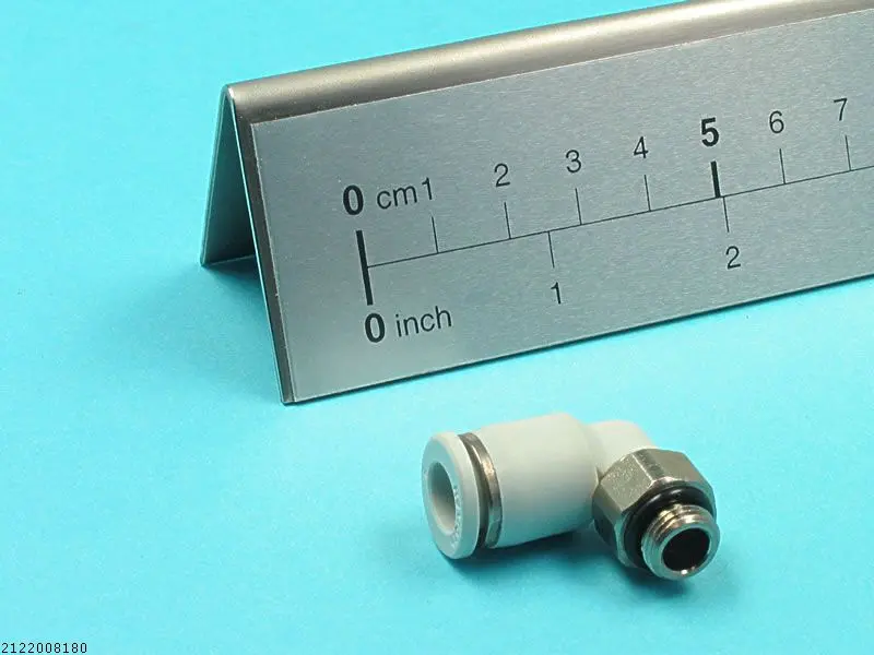 Produktfoto 1 von W-Schwenk-Versrb G1/8-DN8 CuZn/POM/PBT