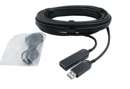 Exsys Stecker USB-Kabel, USB Typ A Buchse / USB Typ A, 10 m USB 3.2