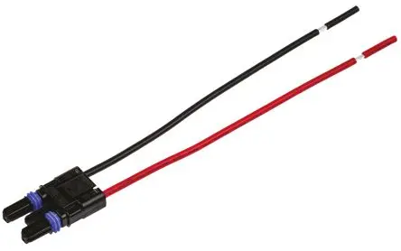 Produktfoto 1 von TE Connectivity SlimSeal SSL Beleuchtungssteckverbinder Stecker, Kabel assembliert, Draht 3.5A IP67, Anz.Ausl. 2,