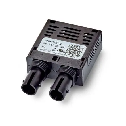 Produktfoto 1 von Broadcom LWL-Transceiver, 100 Mbps, ST-Anschluss 1380 nm Wellenlänge max. Empf., 20-polig Rund 3 ns 3 ns 2.14 ns