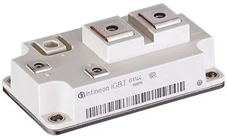 Produktfoto 1 von Infineon IGBT-Modul / 480 A, 1200 V 1.45 kW, 5-Pin 62MM-Modul Typ N-Kanal Klemme