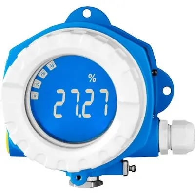 Produktfoto 1 von Endress+Hauser RIA14 LCD-Hintergrundbeleuchtung Schleifengespeister Anzeige mit Feldgehäuse für Strom H 122 mm B 122 mm