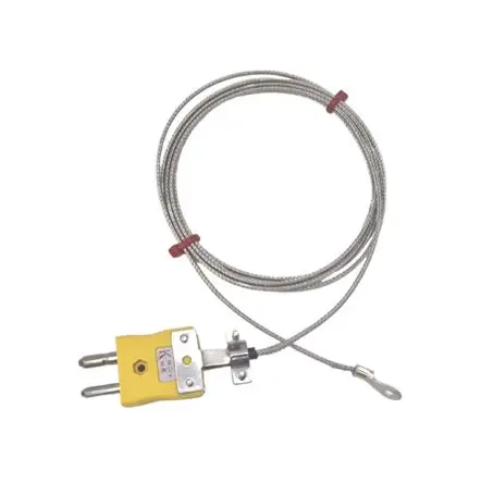 RS PRO Washer Thermocouple Edelstahl Unterlegscheibe-Thermoelement Typ K, Ø 3.5 mm x 2 m → 350 °C
