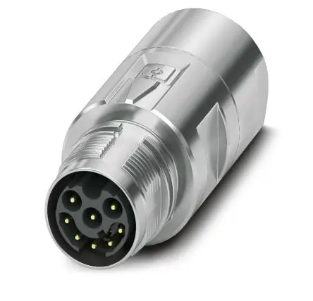 Produktfoto 1 von Phoenix Contact M17 PRO M17 M17 Rundsteckverbinder Stecker 8-polig Stecker 8A Kabel IP67, IP68