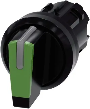 Produktfoto 1 von Siemens SIRIUS ACT 3SU10 Wählschalterkopf Beleuchtet 3-Positionen 22 mm Rastend